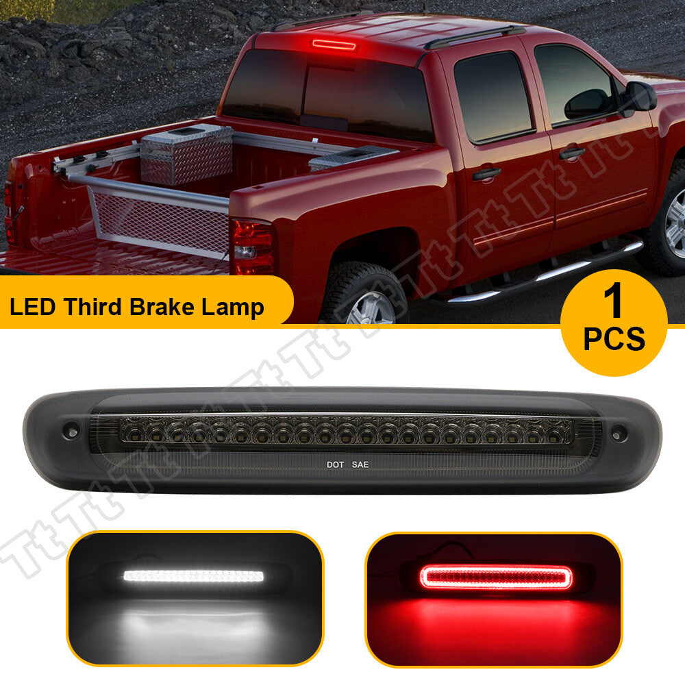 Applicable to 07-13 for Chevrolet Silverado for GMC for Sierra 1500 2500 3500HD LED third brake light