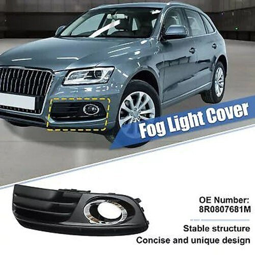 8R0807681M Front Left Driver Side Fog Light Grille Cover Trim for Audi Q5 8R0
