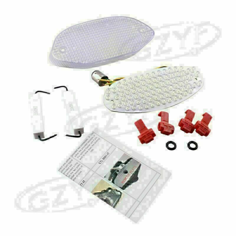 for BMW R1100S 1998 - 2004 LED Tail Lamp Rear Taillight Running Light Clear