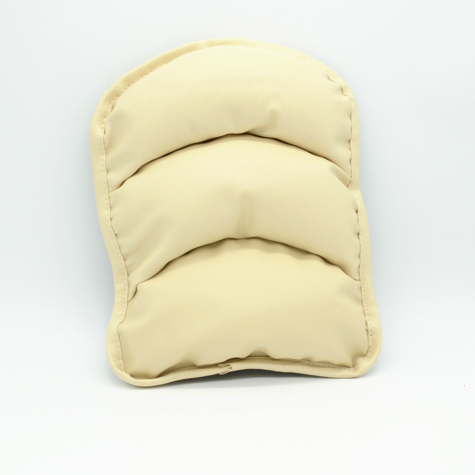 Car Center Armrest Console Soft Pillow Pad Cover Support Box Cushion Beige Mat