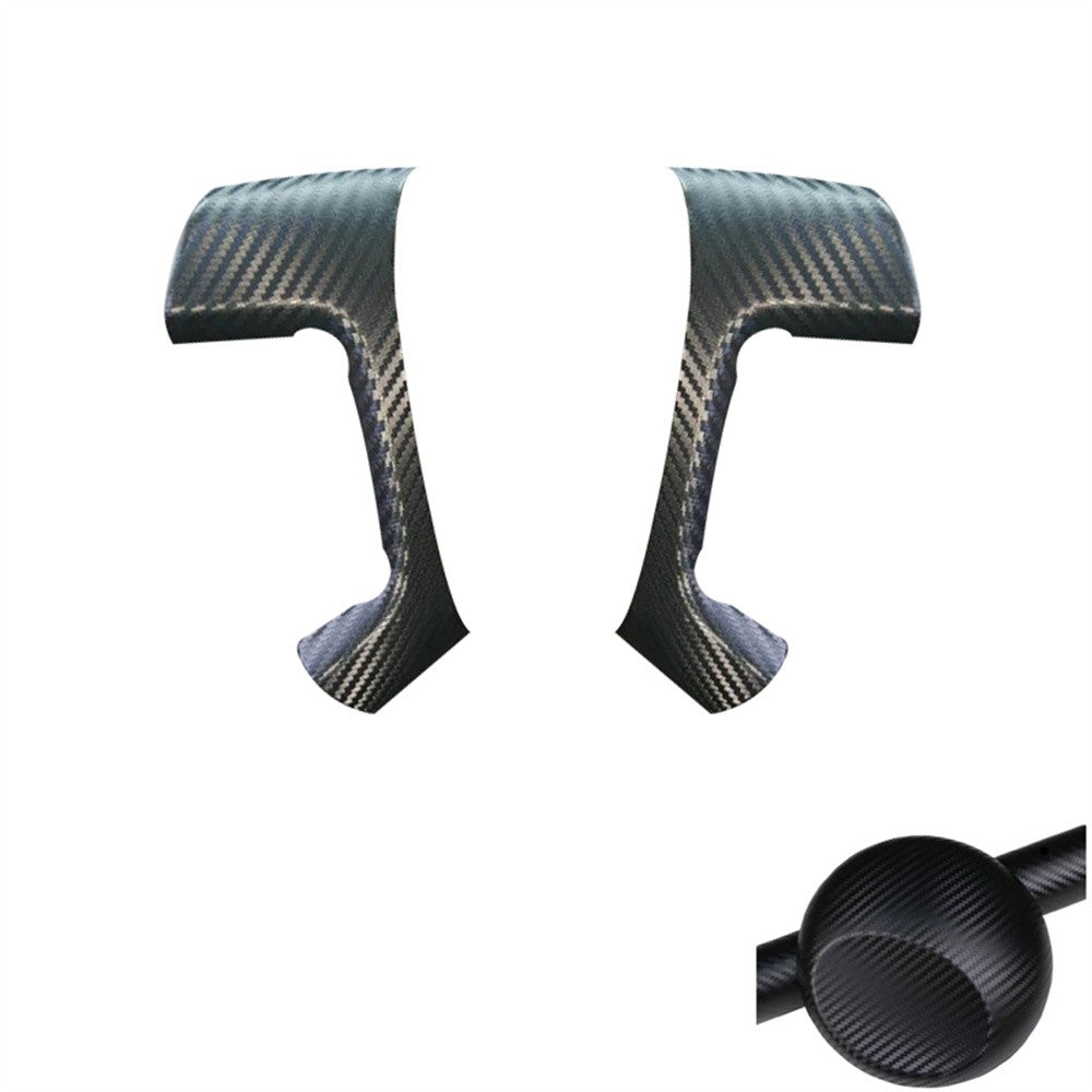 Carbon Fiber Look Steering Wheel Spoke Overlay Decal For Silverado Tahoe 07-13