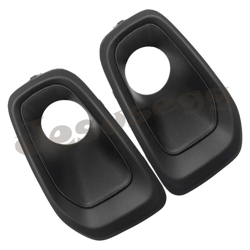 Front RHLH Bumper Fog Lights Bezel Cover For 2015 2016 2017 2018 for Jeep Renegade