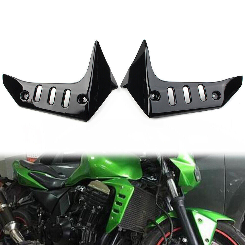 Fit Kawaski Z750 2004 2005 2006 07 Side Cover Motorcycle Fairing Kits ABS Black
