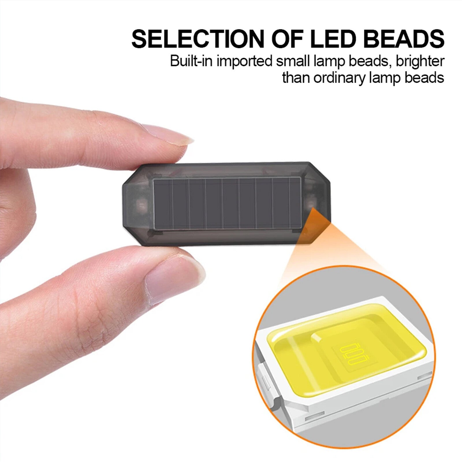 LED Anti-theft Warning Light Strobe Security System Flash Lamp Car Accessories