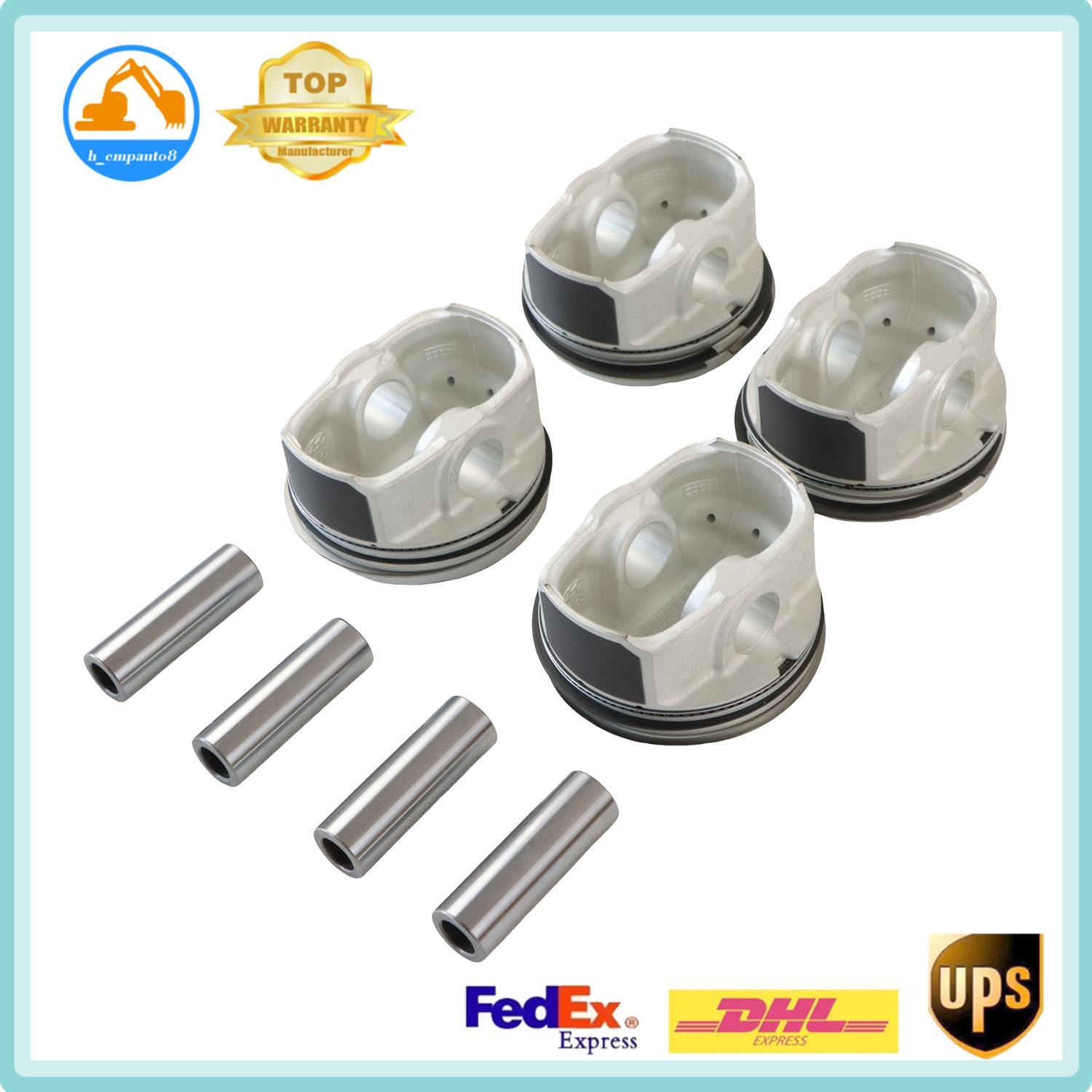 4X Pistons/Rings 1.6L G4FG for Hyundai Accent HB20 for Kia Forte 23041-2B900