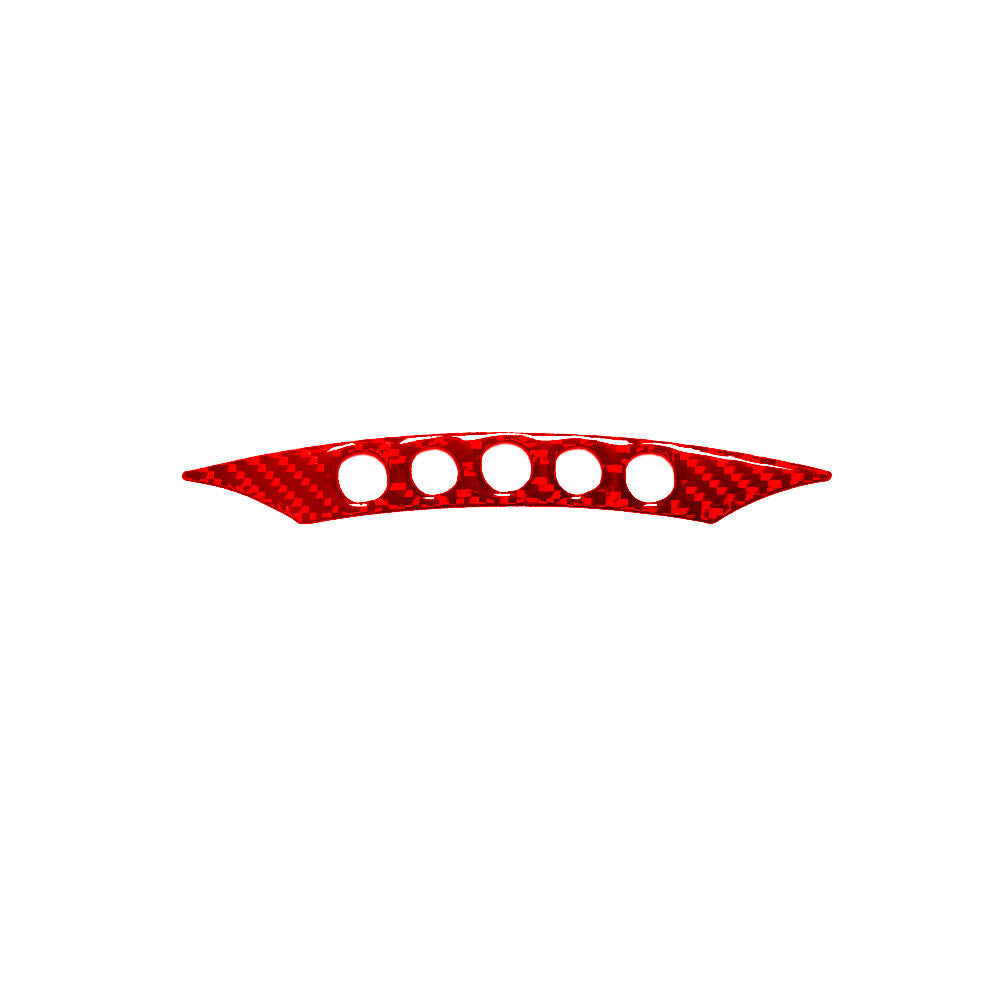 Red Carbon Fiber Speedometer Button Trim for Mercedes R-Class 2009-2012