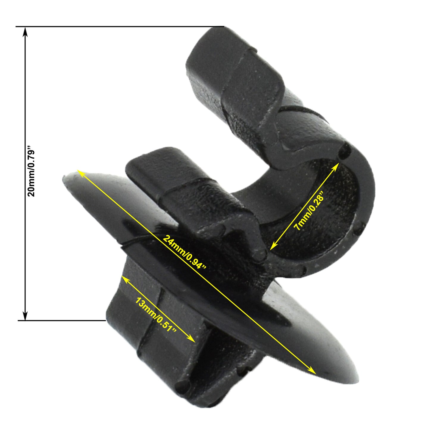 2x bonnet support bonnet rod holder clip for Opel Vivaro X83 2001~2014