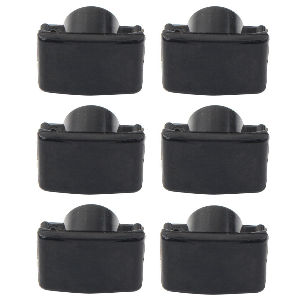 6 pcs Black Hydraulic Cam Chain Tensioner Nylon Pad for Harley Big Twin 07-2017