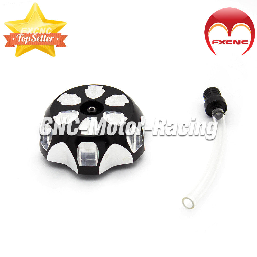CNC fuel tank cap for gasoline is suitable for Yamaha YFM700 700R 2007-2020.