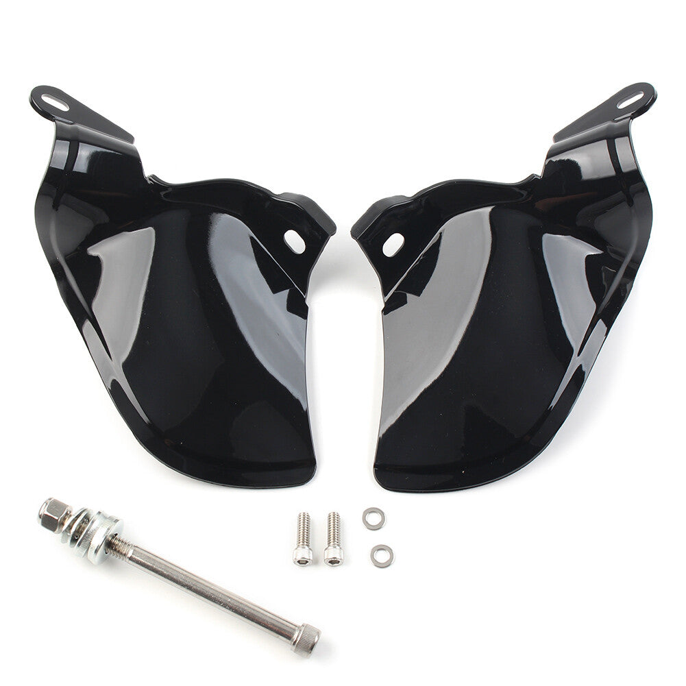 Reflektierendes Sattelschild Air Heat Deflector f¨¹r for Harley Softail 18-23 Schwarz
