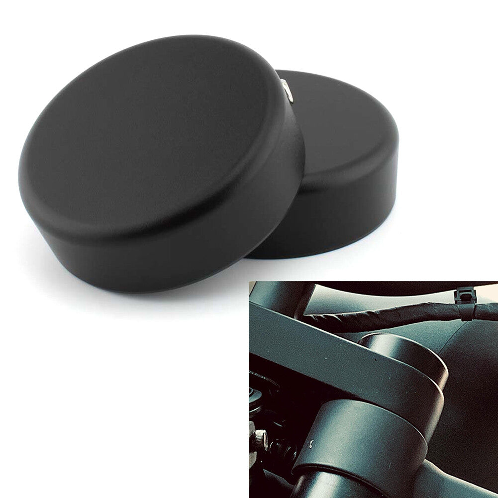 for Honda GB350 NC59 GB350S CB350 CB350S 2021+ Black Upper Fork Stem Covers Cap