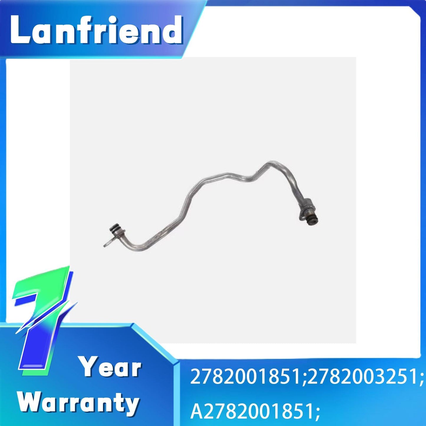 Right Turbocharger Coolant Line Fit for Mercedes CLS550 W218 2011-2020 A2782001851