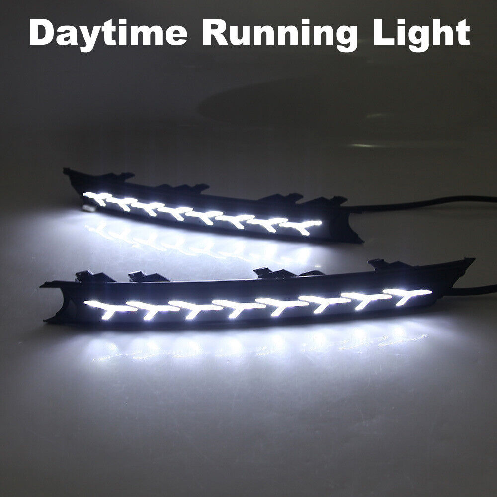 for Mazda CX-5 2017-2021 LED DRL Daytime Running Light Fog Lamp W/ Turn Signal