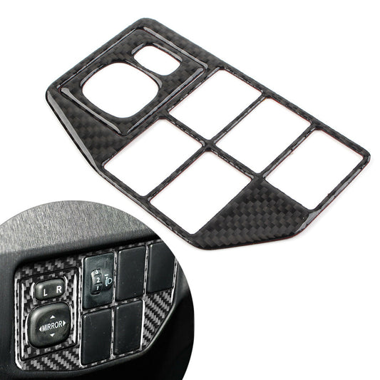 Car Headlight Lamp Switch Button Trim Cover Frame for Toyota Prius 2012-2015 LHD
