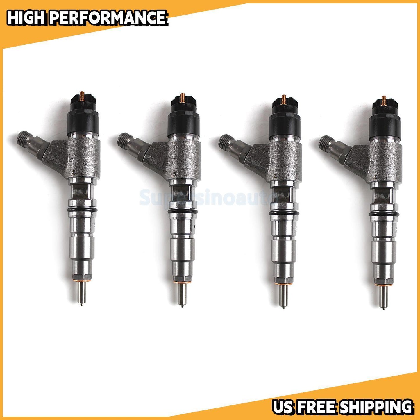 4 Fuel Injector 449-3315 4493315 0445120518 for Caterpillar C7.1 320D2 Excavator