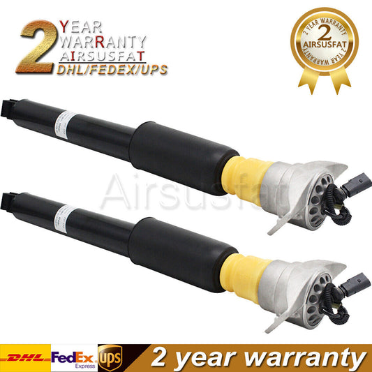 Pair Rear Air Suspenison Shock W/ Sensor for Porsche Macan 2014-2020 95B513035