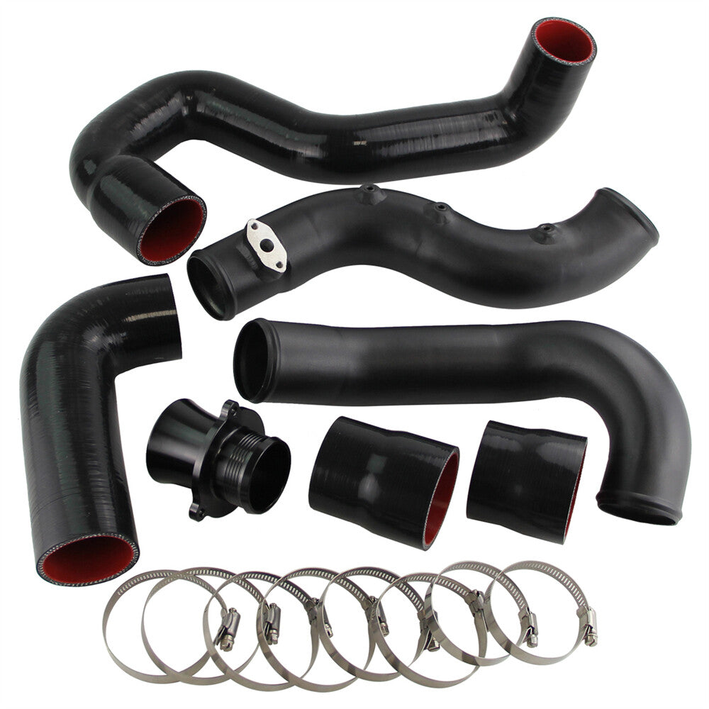 Intercooler Turbo Charge Pipe Kit For B8 A4 A5 Q5 A6 A7 MACAN 2.0TFSI Black