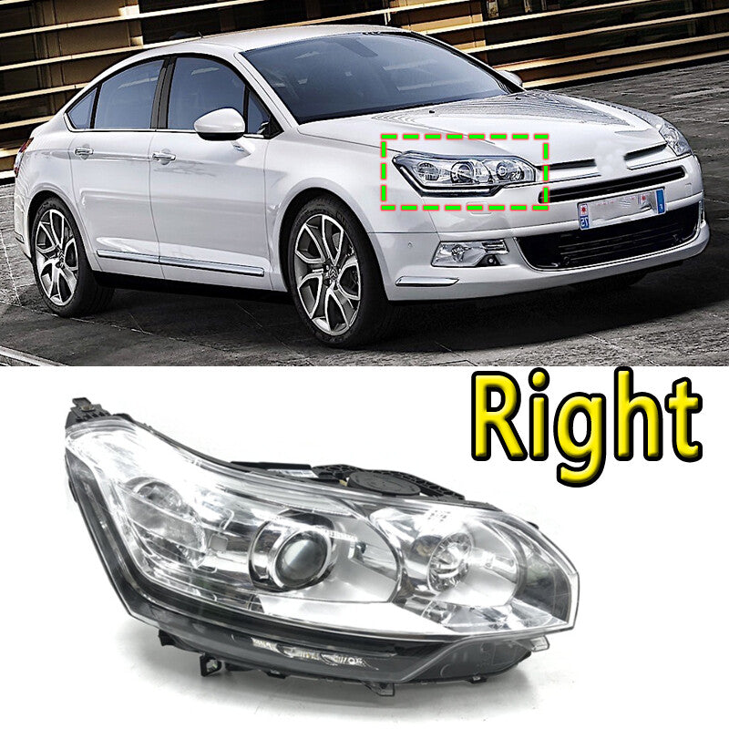 1 piece for Citroen C5 2010 2011 - 2013 right front headlight assembly, passenger side
