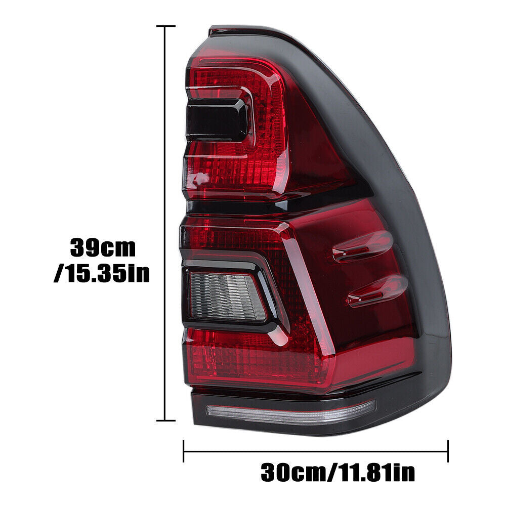 2× Für for Toyota for Land Cruiser Prado 03-09 Rückleuchte Heckleuchte Rücklicht L+R