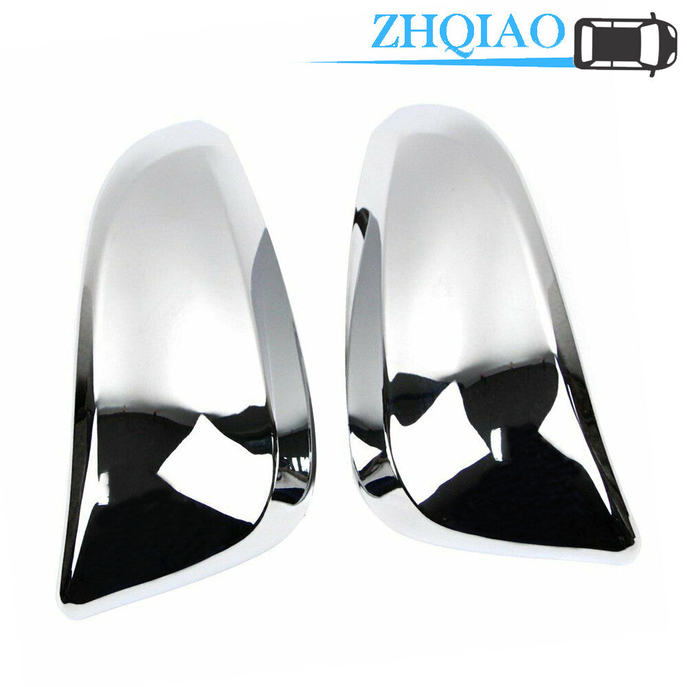 Car Rearview Side Wing Mirror Cover ABS Chrome Trim Fits for Toyota RAV4 2013-2018