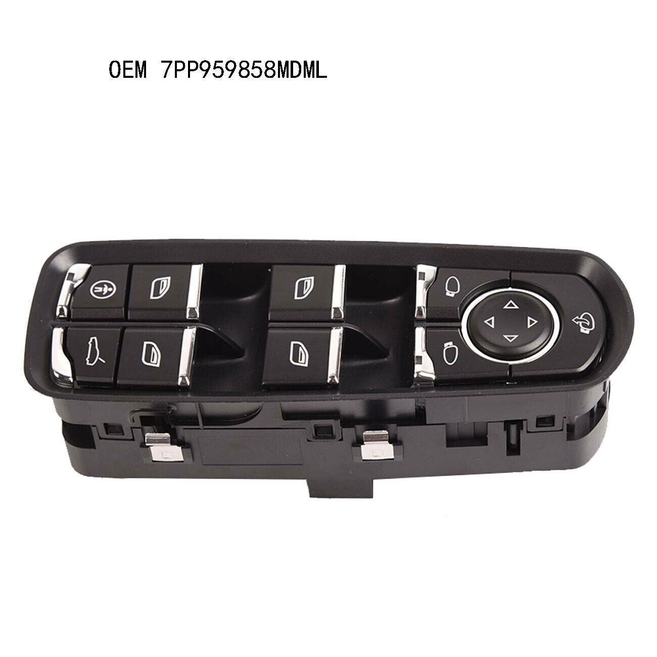 for Porsche Macan for Panamera for Cayenne 10-19 Front Door Window Switch 7PP959858MDML