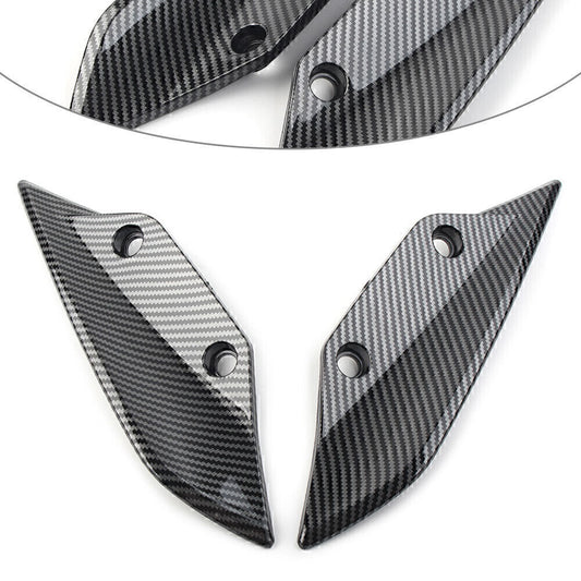 for BMW S1000RR 2009-2014 2010 2011 Carbon Fiber Front Spoiler Winglets Fairing