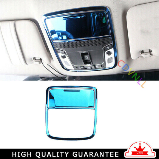 Front Reading Lamp Frame Cover Trim for Honda Accord 9th 14-2017 Blue Titanium