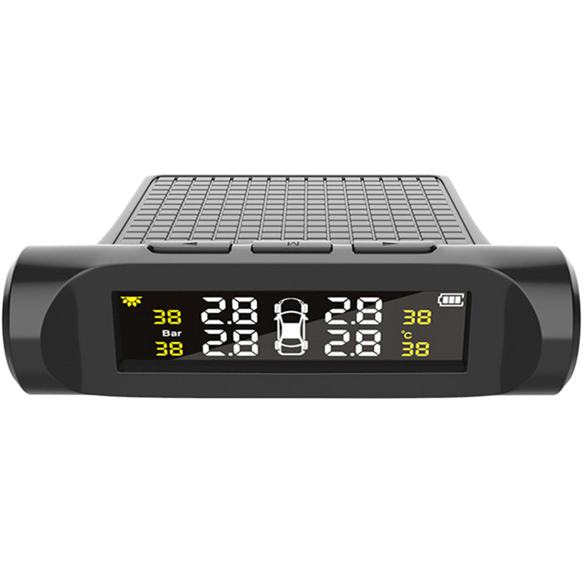 TPMS Car Tire Pressure Monitoring System 4 External Sensor LCD Digital Display
