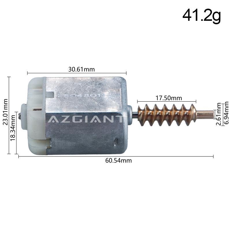 One motor for rear door lock actuators in 2016-2020 for Hyundai IX35 vehicles.