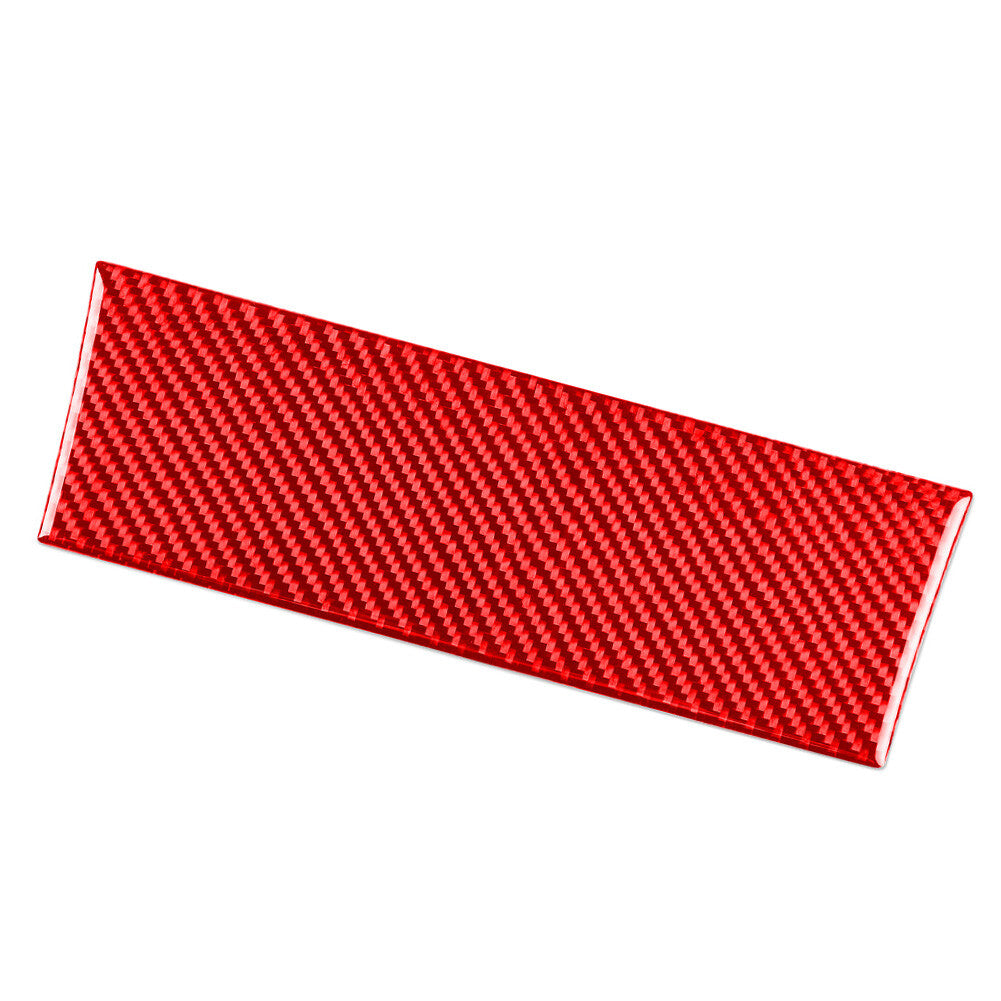 Center Radio Control Panel Cover Trim for Honda S2000 2004-2009 Carbon Fiber Red