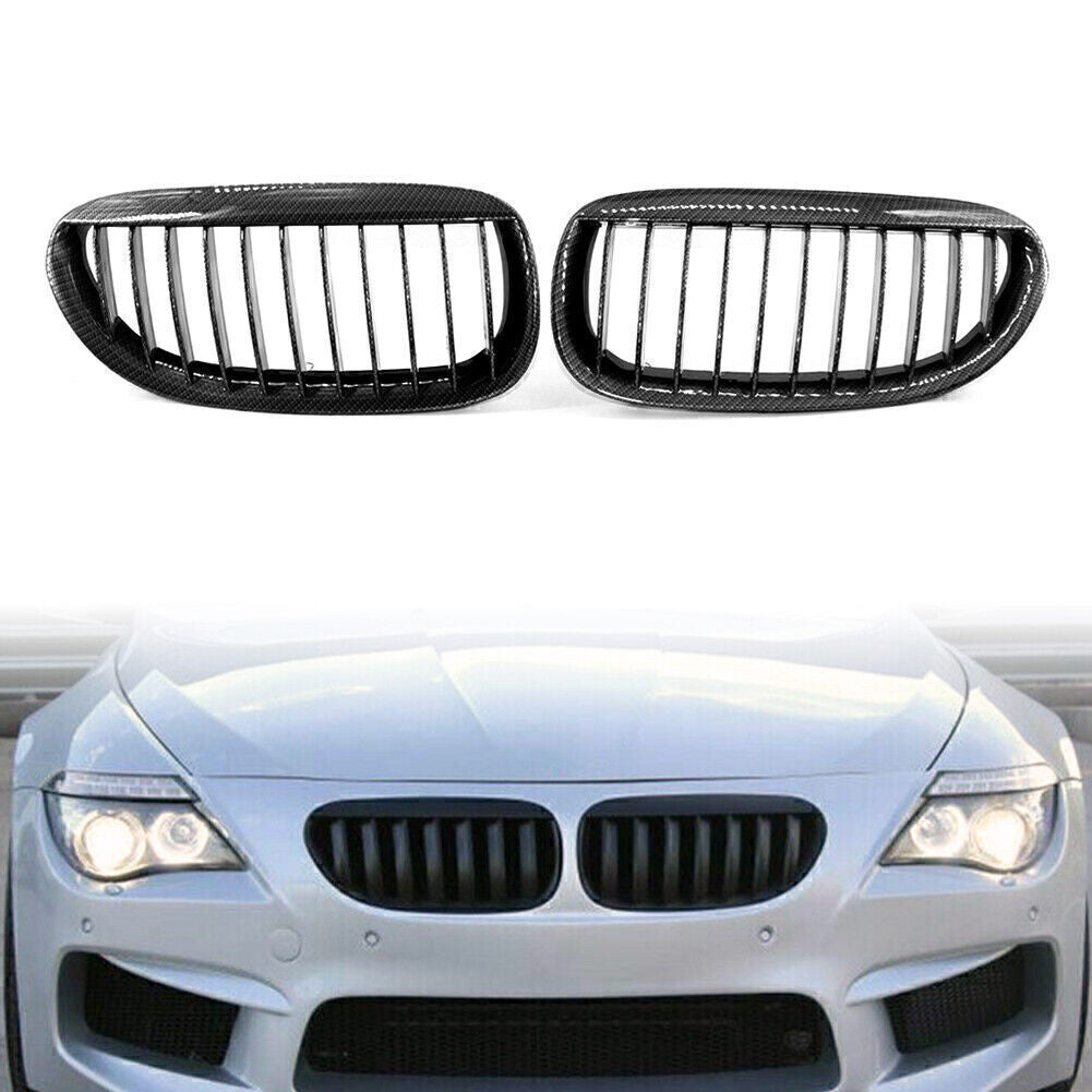 Front Kidney Bumper Grille 51137008915 for BMW E63 Coupe M6 E64 Cabrio M6 2PCS
