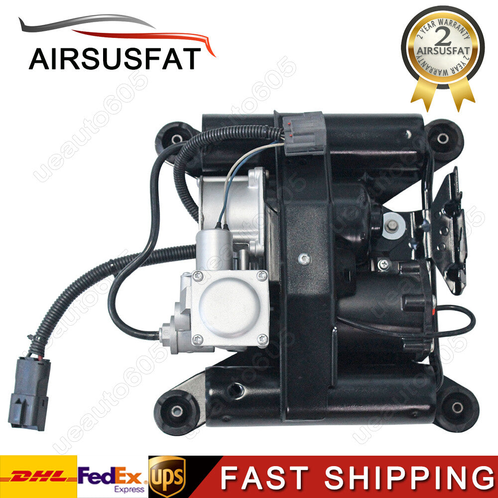 for Range Rover L322 2006-12 HSE Air Suspension Compressor w/ Bracket LR041777