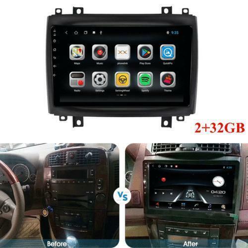 Stereo Radio GPS Player Android 10.0 Head Unit 2+32GB For 2003-2007 for Cadillac CTS
