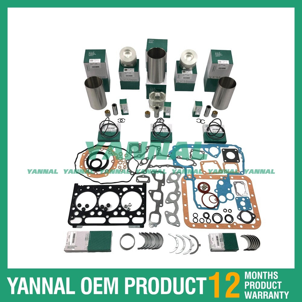 D1703 Engine Overhaul and Reconstruction Kit for Kubota D1703 Engine Spare Parts