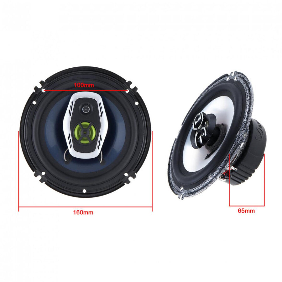 Universal Car Coaxial Hifi Speakers Auto Audio Music Stereo Speaker Installati