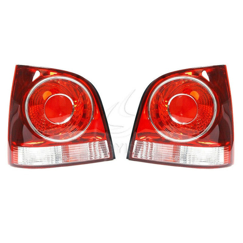 Pair Rear Tail Light Tail Lamp shell for Volkswagen Polo 2006-2010