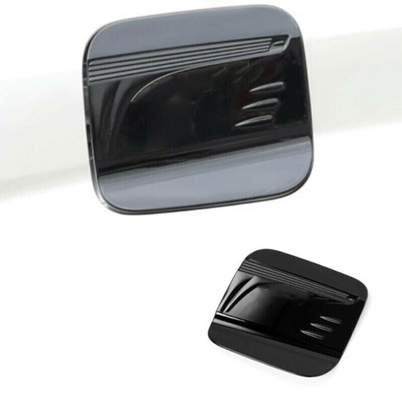 Glossy Black Exterior Fuel Gas Tank Lid Cover Trim for Toyota for Sienna 2021-2024