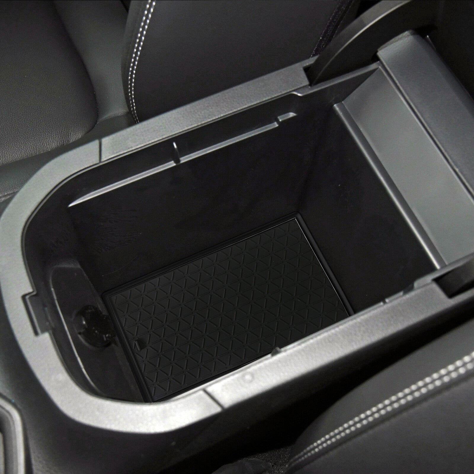 Gate Slot Cup Pad for Toyota RAV4 2019 ~ 2022 XA50 Accessories Door Mat BLACK