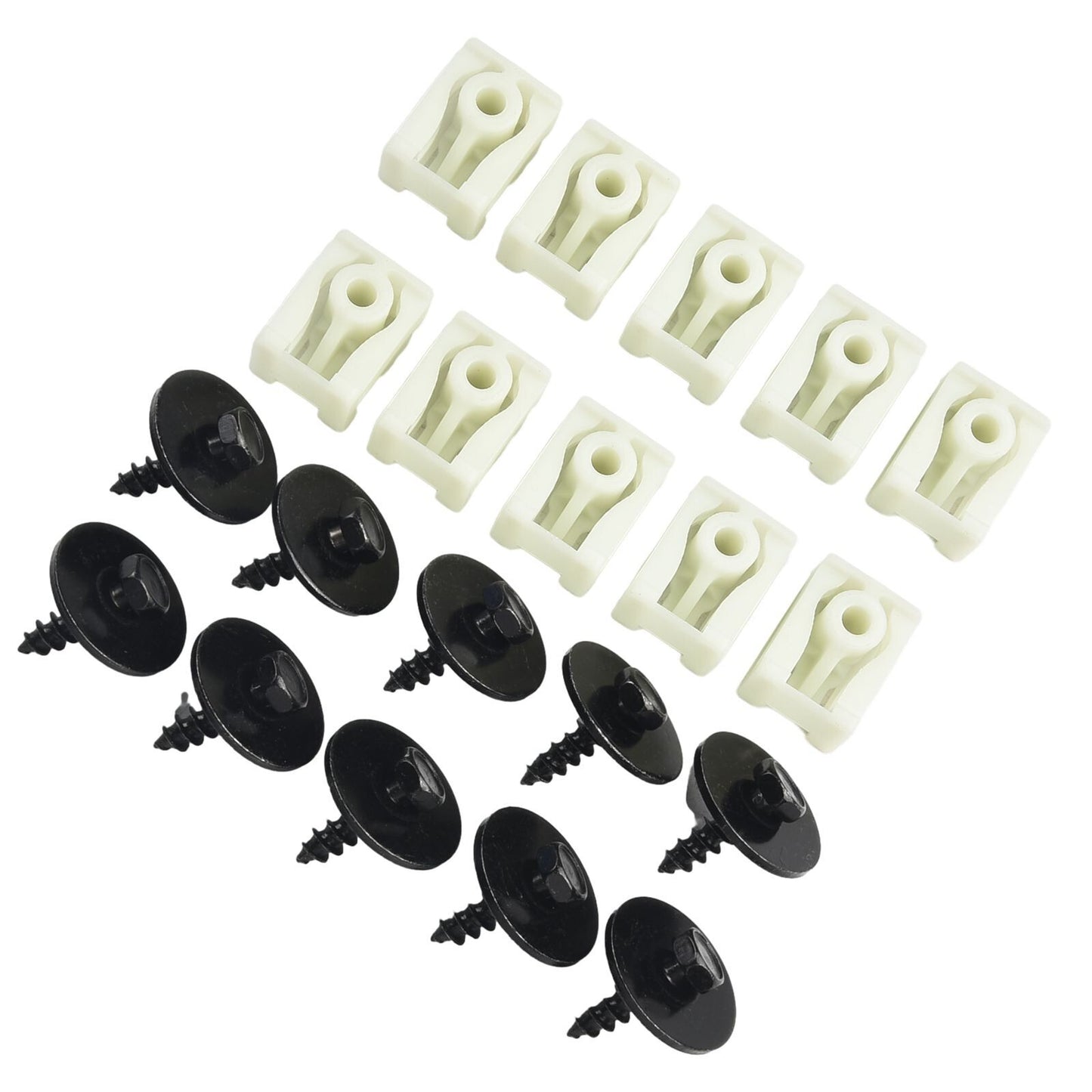 07147311312 07149213164 Front fender liner C-clamp and hex bolt set suitable for