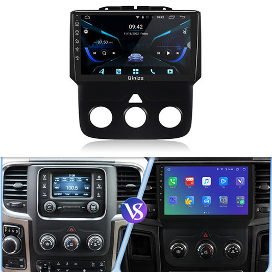 Car Radio for Dodge for RAM 1500 Multimedia Stereo Carplay Android Auto GPS Navigati
