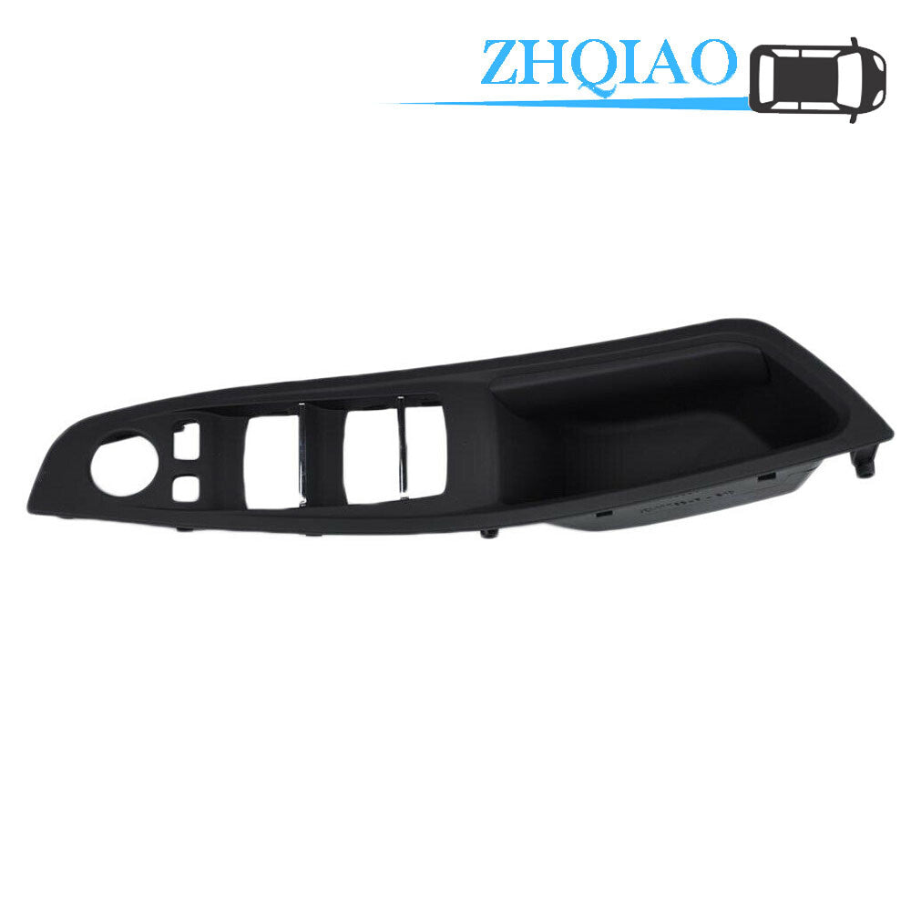51417225873 Front Left Door Handle Window Switch Interior Frame Fit for BMW BLACK