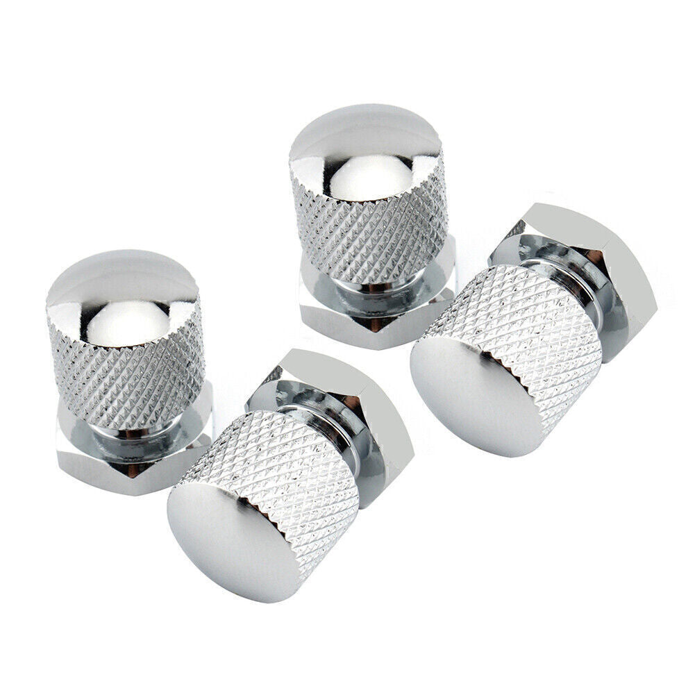 Solo for Seat Nuts Mounting Nuts 1/4-20 Thread for Harley Davidson Touring Silver