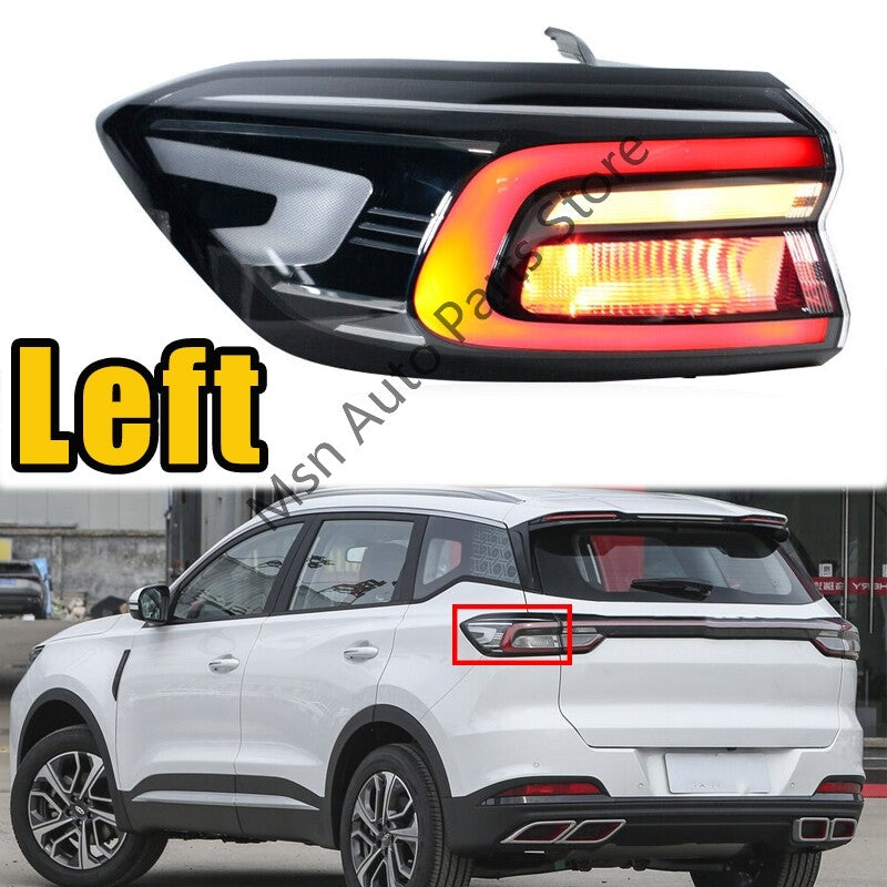 Left for Chery Tiggo 7 PLUS 2022-2023 LED Rear Tail Light Brake Stop Light