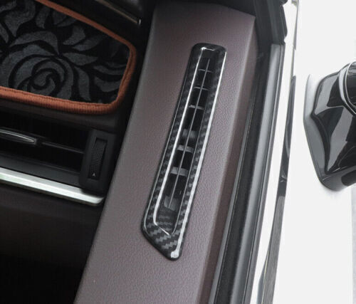 Carbon Fiber Door Upper Air Outlet Vent Trims for Lexus ES250 300h 350 2019-2023