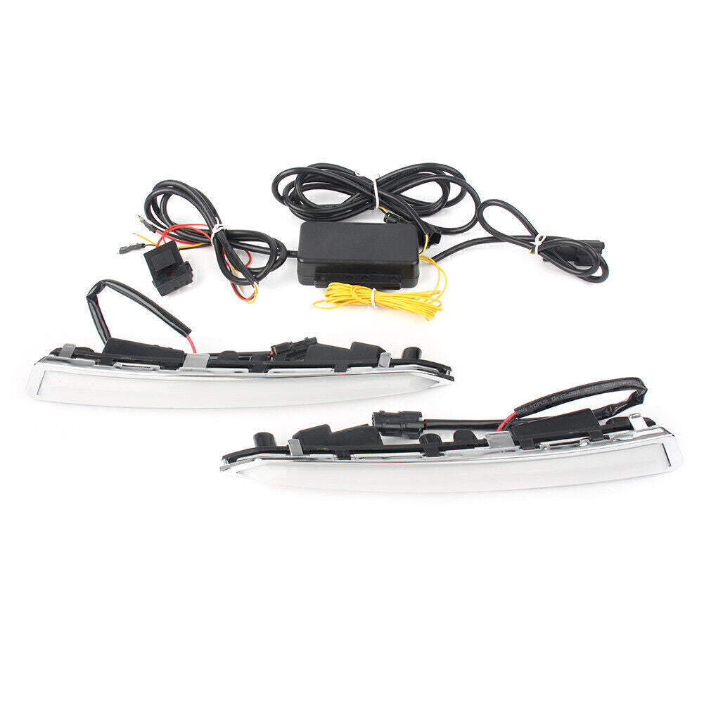 for Ford Escape Kuga 2013-2015 LED DRL Daytime Running Light Driving Lamp