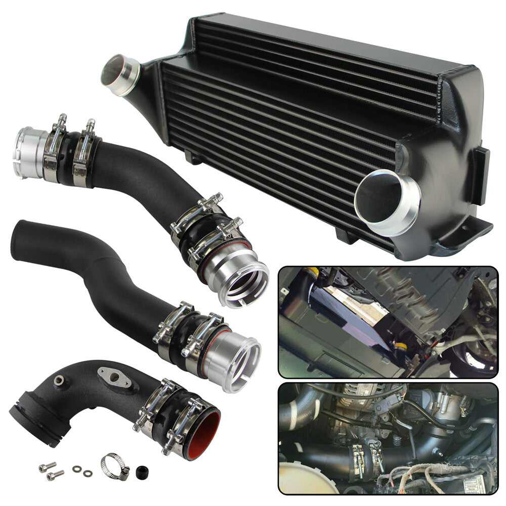 Intercooler + Piping Kit for BMW 1/2/3/4 Series 228i 320i 328i 128i 420i 328i BK