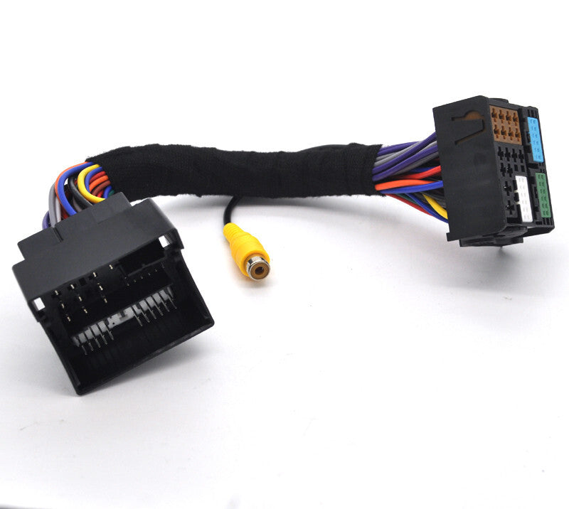 MIB RVC Reverse Camera Plug RCA Cable Adapter for VW for GOLF for Tiguan for Passat RCD330