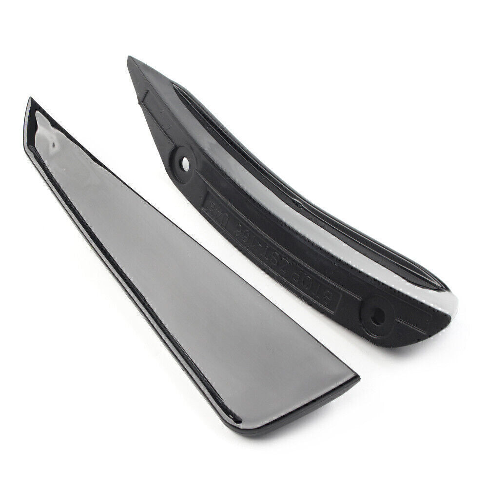 Front Bumper Lip Splitter Spoiler Side Canards for Benz A-Class W176 2016-2018