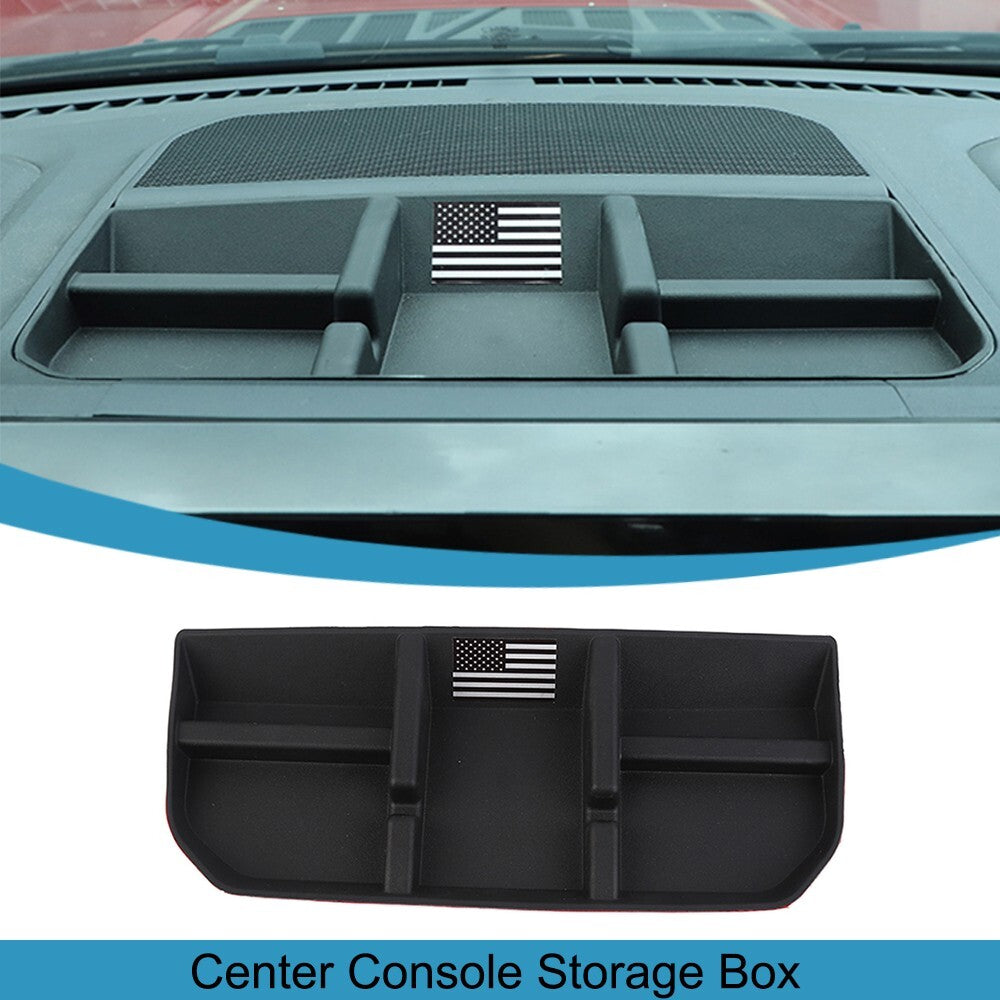 Center Console Dashboard Storage Box Organizer Tray Case for Ford F150 2021-2024