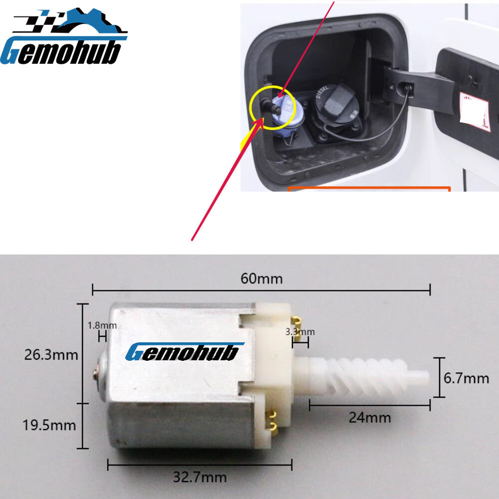 Fuel Filler Cap Actuator Motor For 2008-2015 for Nissan Pathfinder 3.5L 4.0L 5.6L